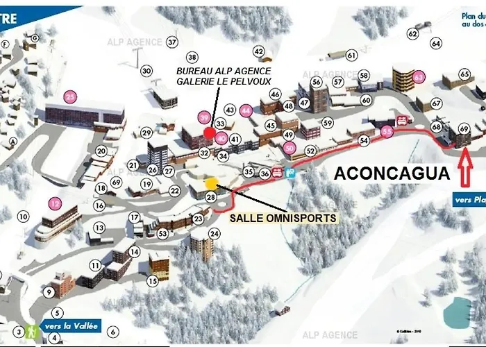 Résidence L'aconcagua - 3 Pièces 6/7 Pers - Aconcagua - Plagne Centre Mae-8944 * La Plagne